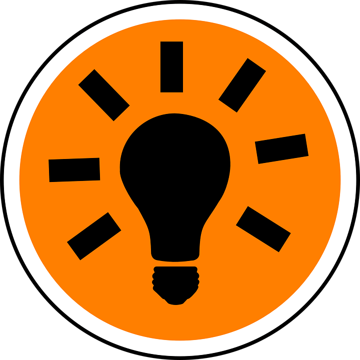 light bulb button